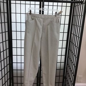 Talbots Crepe Crop Pants. Size 12